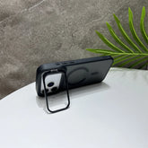 Matte Magnetic Translucent Stand Phone Case